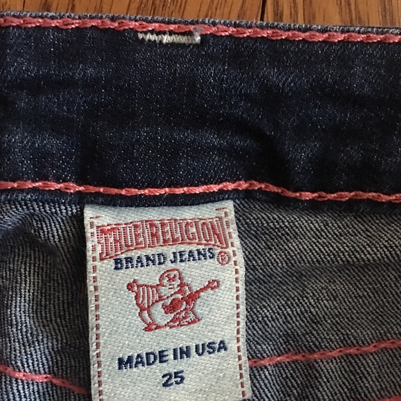 True religion jeans size 25, like new - Picture 4 of 7